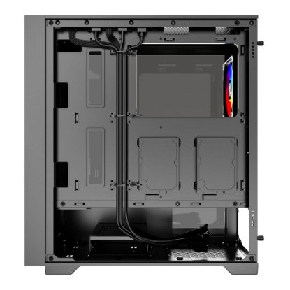 Kućište BIT FORCE VOLTRON ARGB-4, MIDI, ATX, RGB, crno, window, bez napajanja