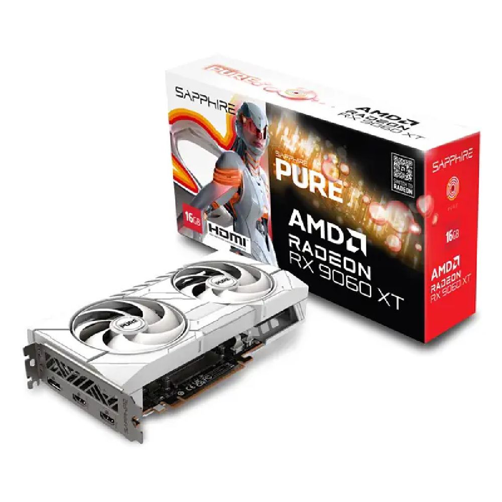 SAPPHIRE Radeon RX 9060 XT Pure Gaming OC