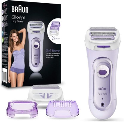 Depilator BRAUN LS 5560, Silk-épil, 3 nastavka