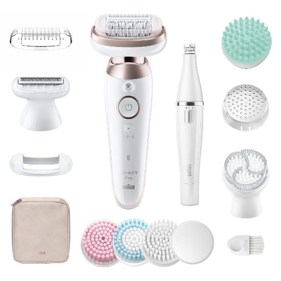 Depilator BRAUN SES9-580 3D, Silk-épil, bijeli