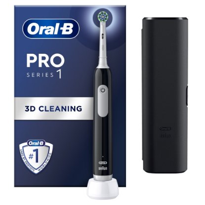 Električna četkica za zube ORAL-B PRO 1, putna torbica, crna