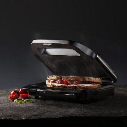 Toster DOMO DO9195C, Big Croque XL, 900 W, 2 tosta, crni