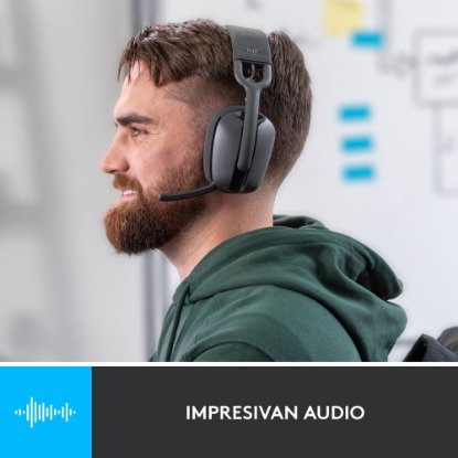 Slušalice LOGITECH Zone Vibe 100, bežične, BT, crne