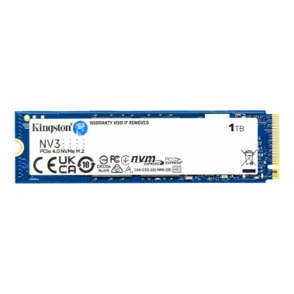 SSD 1TB KINGSTON NV3 SNV3S/1000G, M.2 NVME PCIe 4.0, 2280, maks do 6000/4000 MB/s