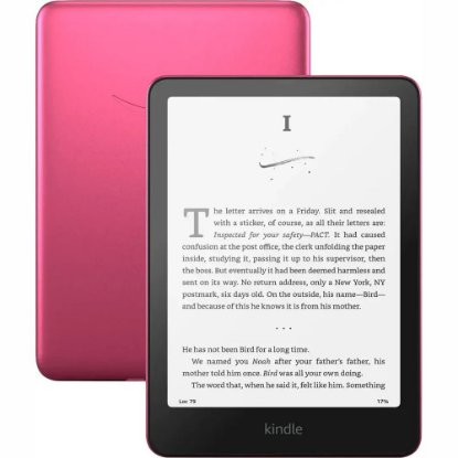 E-Book Reader AMAZON Kindle Paperwhite 2024, Ad, 7", 16GB, Bluetooth, rozi