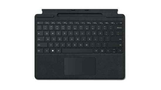 IZLOŽBENI - Laptop MICROSOFT Surface Pro 9 QG8-00007 / Core i5 1235U, 8GB, 256GB SSD, Intel HD Graphics, 13" 2880x1920 LED Touch, Windows 11, crni + IZLOŽBENI - Tipkovnica MICROSOFT Signature Keyboard