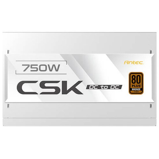 Napajanje 750W, ANTEC CSK DC 750, 120mm vent., 80+ Bronze, bijelo