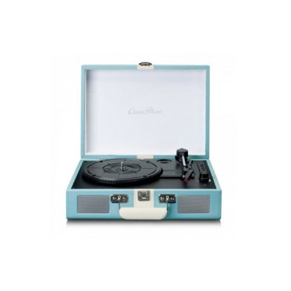 Gramofon LENCO TT-110, sa zvučnicima, BT, retro, plavi
