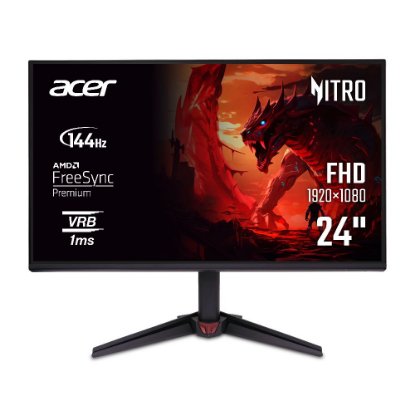 Gaming monitor 23.8" ACER Nitro VG240YP6 UM.QV0EE.605, FHD, IPS, 144Hz, 1ms, 250cd/m2, FreeSync, zvučnici, crni