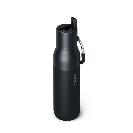 Boca za vodu LARQ, s filterom, 0.5l, crna