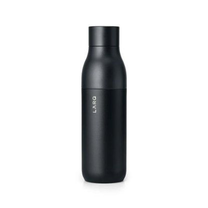 Termos boca LARQ PureVis, antibakterijska, UV, 0.74l, crna