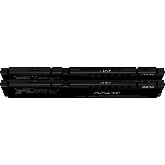 Memorija PC-48000, 32GB, KINGSTON Fury Beast KF560C36BBE2K2-32, DDR5 6000MHz, EXPO, 2x16GB