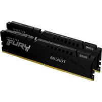 Memorija PC-48000, 32GB, KINGSTON Fury Beast KF560C36BBE2K2-32, DDR5 6000MHz, EXPO, 2x16GB