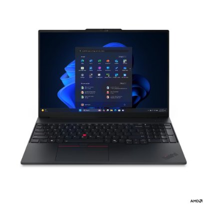 Laptop LENOVO E16 Gen3 21ST004LSC / Ryzen 5 220, 16GB, 512GB SSD, AMD Radeon Graphics, 16" WUXGA IPS, Windows 11 Pro, crni
