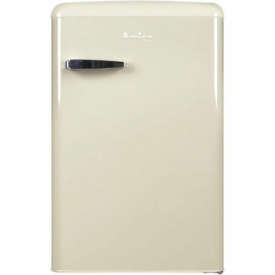 Hladnjak AMICA KS15615B, Retro, 86 cm, 95/13 l, energetski razred E, bež