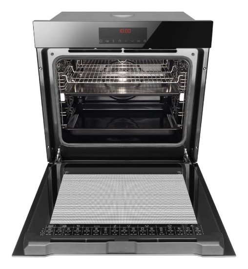 Ugradbena pećnica AMICA ED57527B, piroliza, 77 l, X type, energetski razred A+, crna