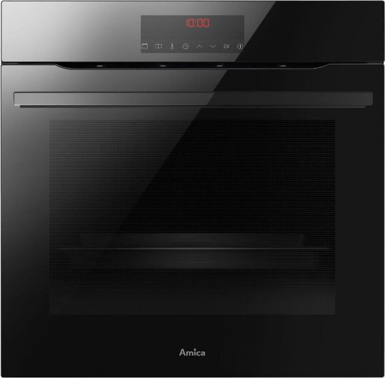 Ugradbena pećnica AMICA ED57527B, piroliza, 77 l, X type, energetski razred A+, crna
