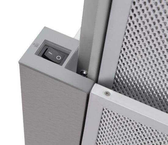 Teleskopska kuhinjska napa AMICA OTP6243I, 60 cm, 270 m3/h, energetski razred C, inox