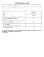 Ugradbena pećnica AMICA 10222.3EHbSm Fine Design, 62 l, parno čišćenje, energetski razred A, crna mat