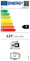 QLED TV 75" TCL NXTVISION 75A300 PRO, Google TV, 4K UHD, DVB-T2/C/S2, HDMI, Wi-Fi, USB, BT, energetski razred F