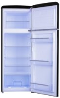 Hladnjak AMICA KGC15634S, kombinirani, 144 cm, 162/44 l, AutoDefrost, energetski razred E, crni