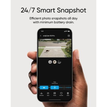Mrežna nadzorna kamera ANKER EufyCam S3 Pro, 4K UHD, vanjska, 3 kamere i bazna stanica
