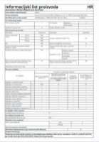 Ugradbeni hladnjak za vino AMICA WCB1K54B24.1, 24 boce, 45 cm, 63 l, energetski razred G, crni