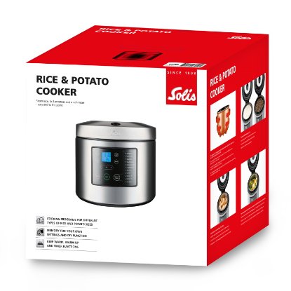 Kuhalo za rižu i krumpir SOLIS SOL 97900, 860 W, 30 cm, inox