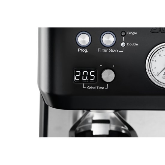 Aparat za kavu SOLIS Solis Grind & Infuse Perfetta 1019 - RVS Black, espresso aparat, 1640 W, 16 bara, 2,6 l, crni