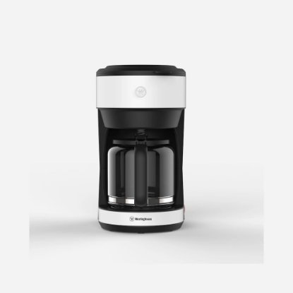 Aparat za kavu WESTINGHOUSE Basic, 1000 W, filter kava, do 10 šalica, 1,25l, bijeli