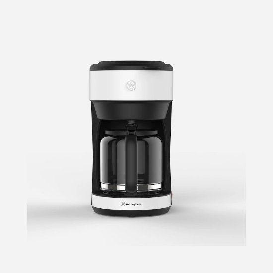 Aparat za kavu WESTINGHOUSE Basic, 1000 W, filter kava, do 10 šalica, 1,25l, bijeli