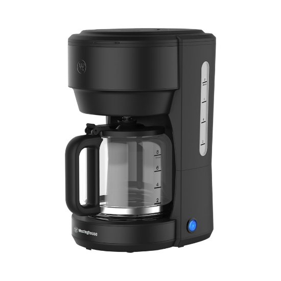 Aparat za kavu WESTINGHOUSE Basic, 1000 W, filter kava, do 10 šalica, 1,25l, crni