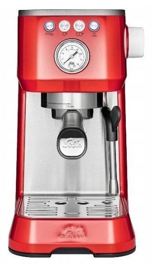 Aparat za kavu SOLIS SOL 98019 Barista Perfetta Plus, crvena