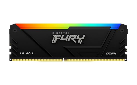 Memorija PC-28800, 16GB, KINGSTON Fury Beast RGB KF436C18BB2A/16, DDR4 3600MHz