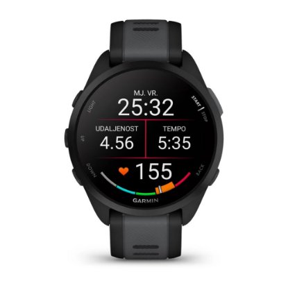 Pametni sat GARMIN Forerunner 165, GPS, tamno sivi