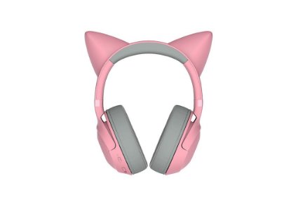 Slušalice RAZER Kraken Kitty BT V2 Quartz, bežične, Bluetooth, roze