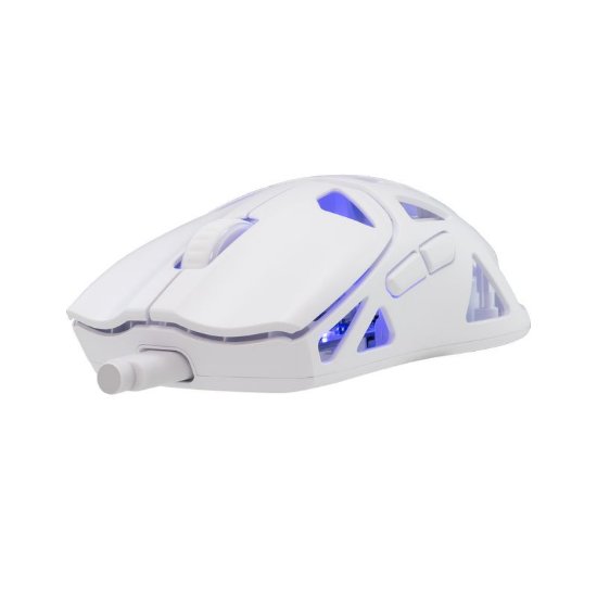 Miš WHITE SHARK WGM-5019 Dagonet, optički, bežični, 12000dpi, bijeli