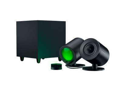 Zvučnici RAZER Nommo V2 Pro, 2.1, USB-C, bluetooth, daljinski, crni