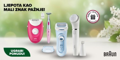 Prikažite detalje za Braun te nagrađuje povodom Dana žena!