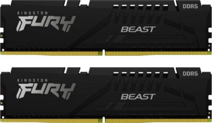 Memorija PC-44800, 16GB, KINGSTON Fury Beast KF556C36BBEK2-16, DDR5 5600MHz, kit 2x8GB