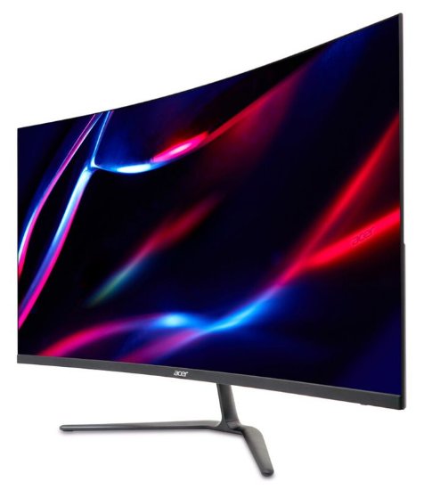 Gaming monitor 31.5" ACER Nitro ED320QRS3BIIPX UM.JE0EE.301, FHD, VA, 180Hz, 1ms, 300cd/m2, FreeSync, zakrivljeni, crni