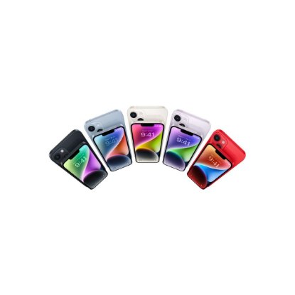 Mobitel APPLE iPhone 14, 6,1", 6 GB, 128 GB, iOS, ljubičasti + maskica