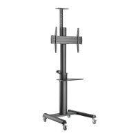 Nosač podni SBOX FS-446-2, 37“-70“, mobilni