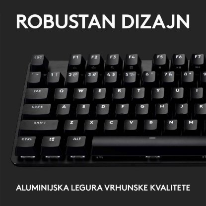 Tipkovnica LOGITECH Gaming G413 SE, mehanička, crna, USB, US layout