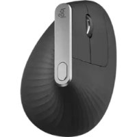 Miš LOGITECH MX Lift Vertical Ergonomic, optički, bežični, USB, sivi