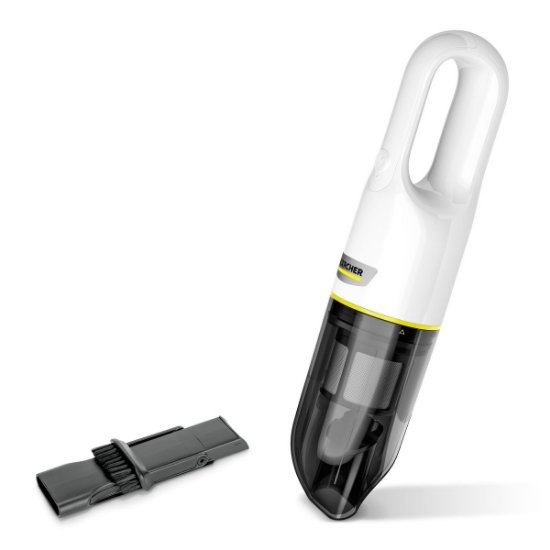 Usisavač KARCHER CVH 2, bežični, ručni, 10min, 7,2 V, 150ml, HEPA 12, bez vrećice, bijeli
