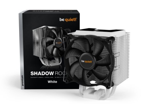 RABLJENI - Cooler BE QUIET Shadow Rock 3 White, za Intel i AMD, bijeli