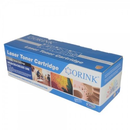Toner ORINK za HP, CE285A, crni, za LaserJet Pro P1102xx/M1212nf/M1214nfh/M1217nfw/M1132mfp i Canon LBP6018/6000, zamjenski, za 1.600 stranica