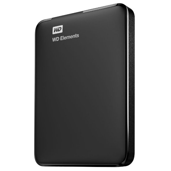 Tvrdi disk vanjski 1TB WESTERN DIGITAL Elements Portable, USB 3.0, 2.5", crni