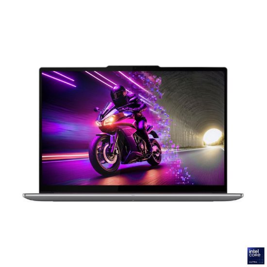 Laptop LENOVO Yoga Pro 9 83L0001HSC / Core Ultra 9 285H, 64GB, 2TB SSD, nVidia GeForce RTX 5070, 16" 3,2K 120Hz OLED Touch, Windows 11 Pro, sivi